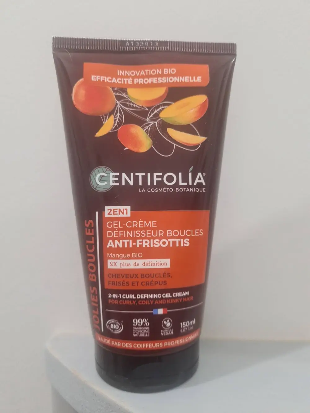 CENTIFOLIA - Gel-crème définisseur boucles anti-frisottis 2 en 1