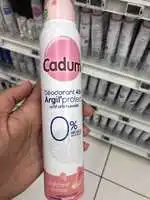 CADUM - Déodorant 48h argil'protect fraîcheur pivoine