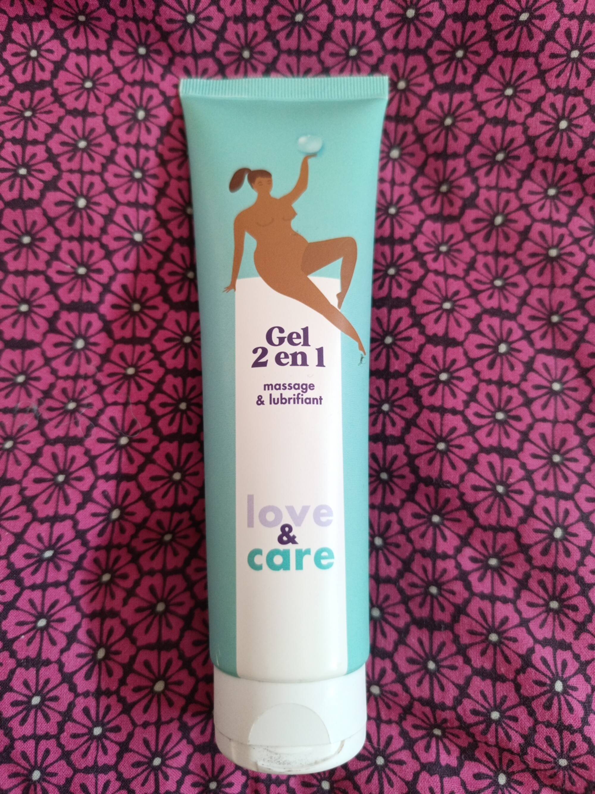 LOVE & CARE - Gel 2 en 1 massage & lubrifiant