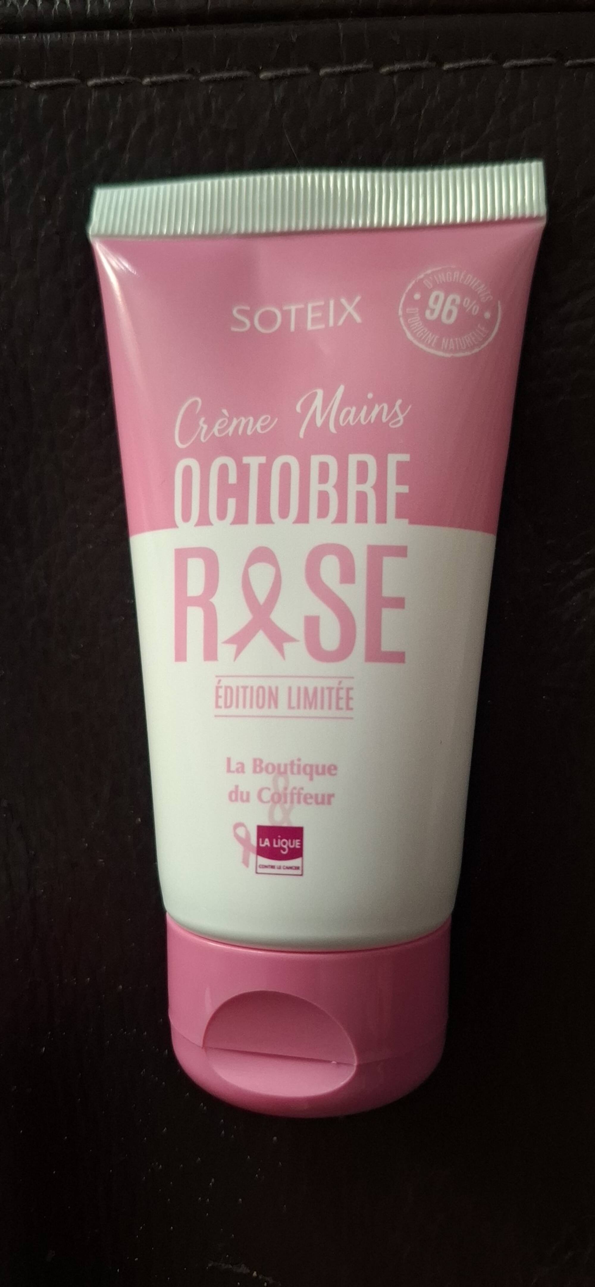 SOTEIX - Octobre rose - Crème mains