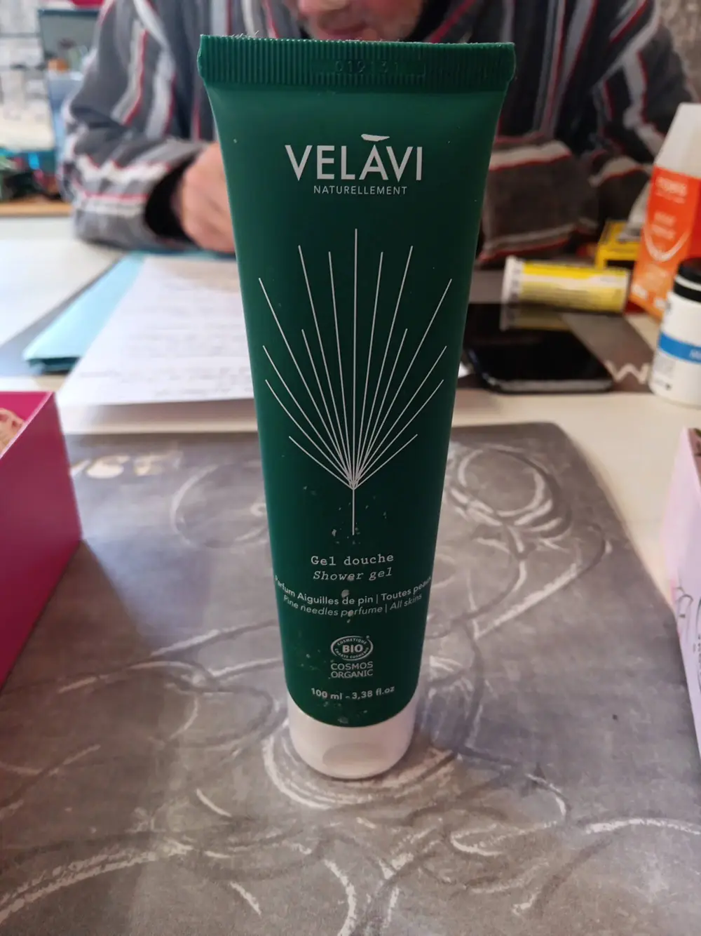 VELAVI - Gel douche parfum aiguilles de pin