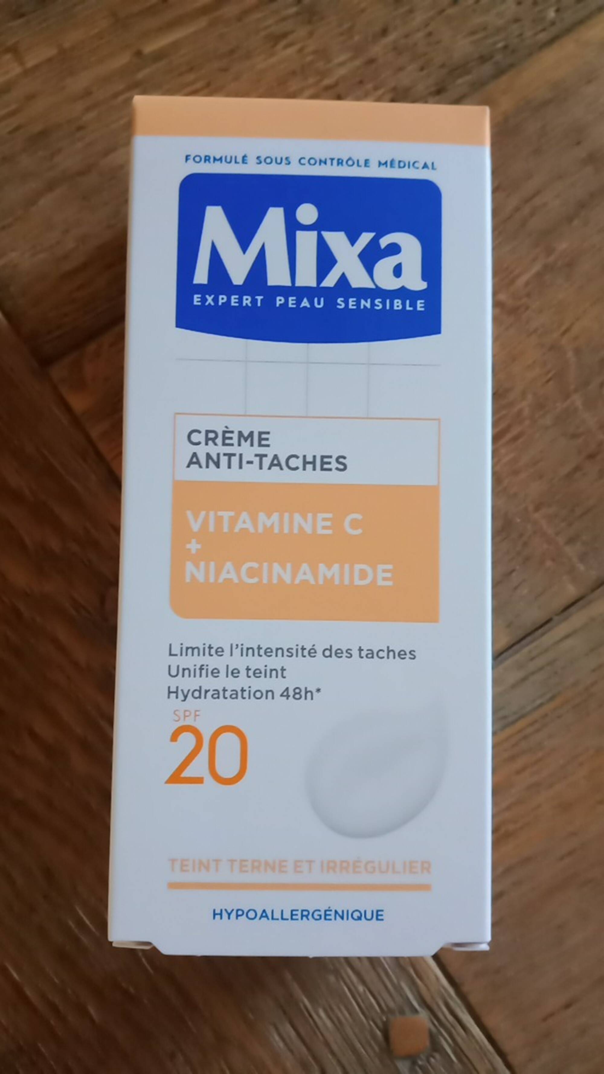 MIXA - Crème anti-taches SPF 20