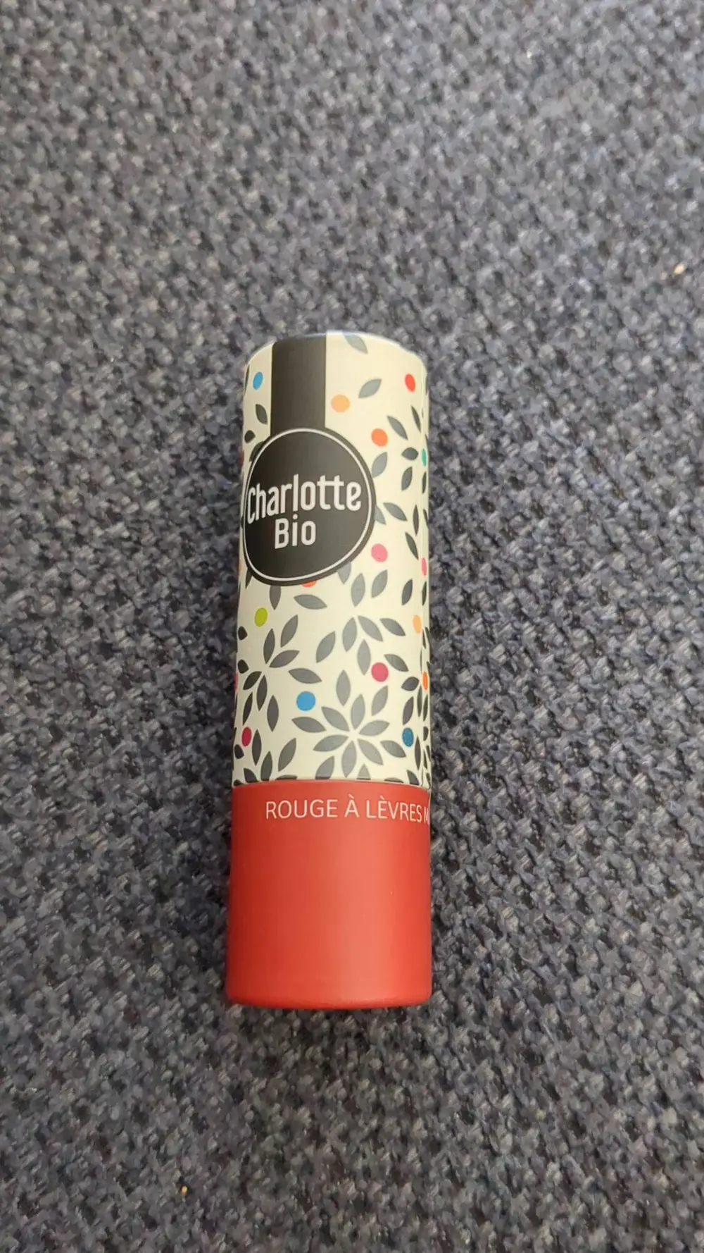 CHARLOTTE BIO - Rouge à lèvres coquelicot mat