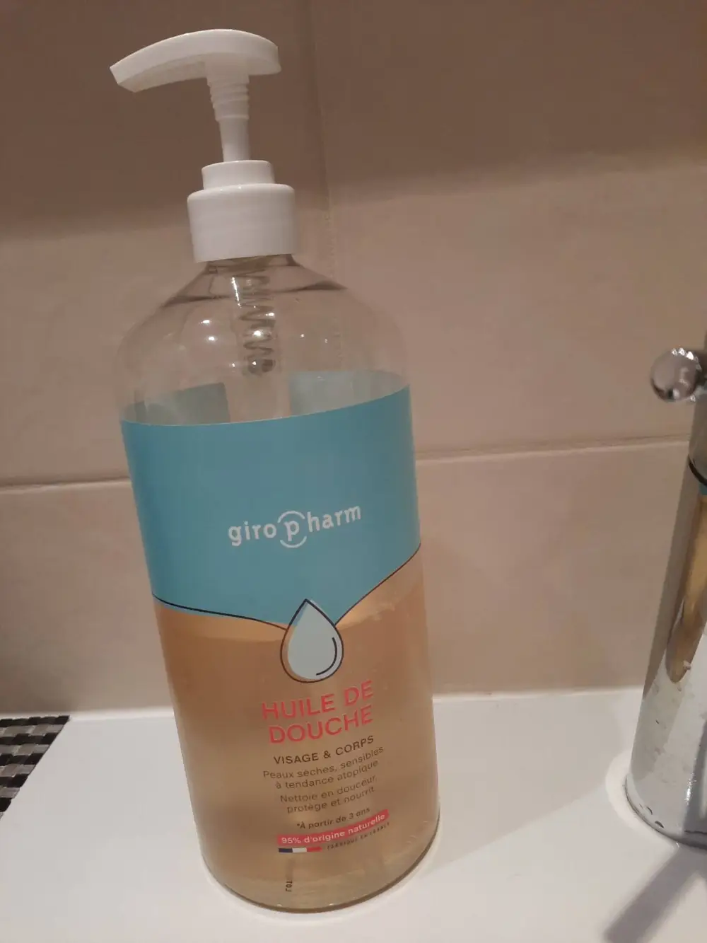 GIROPHARM - Huile de douche visage & corps