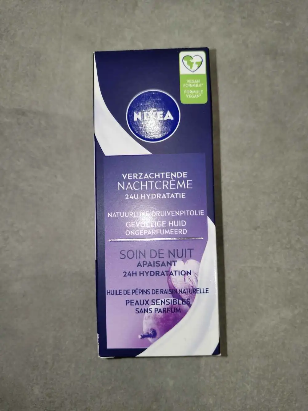 NIVEA - Soin de nuit apaisant 24 hydratation