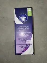 NIVEA - Soin de nuit apaisant 24 hydratation