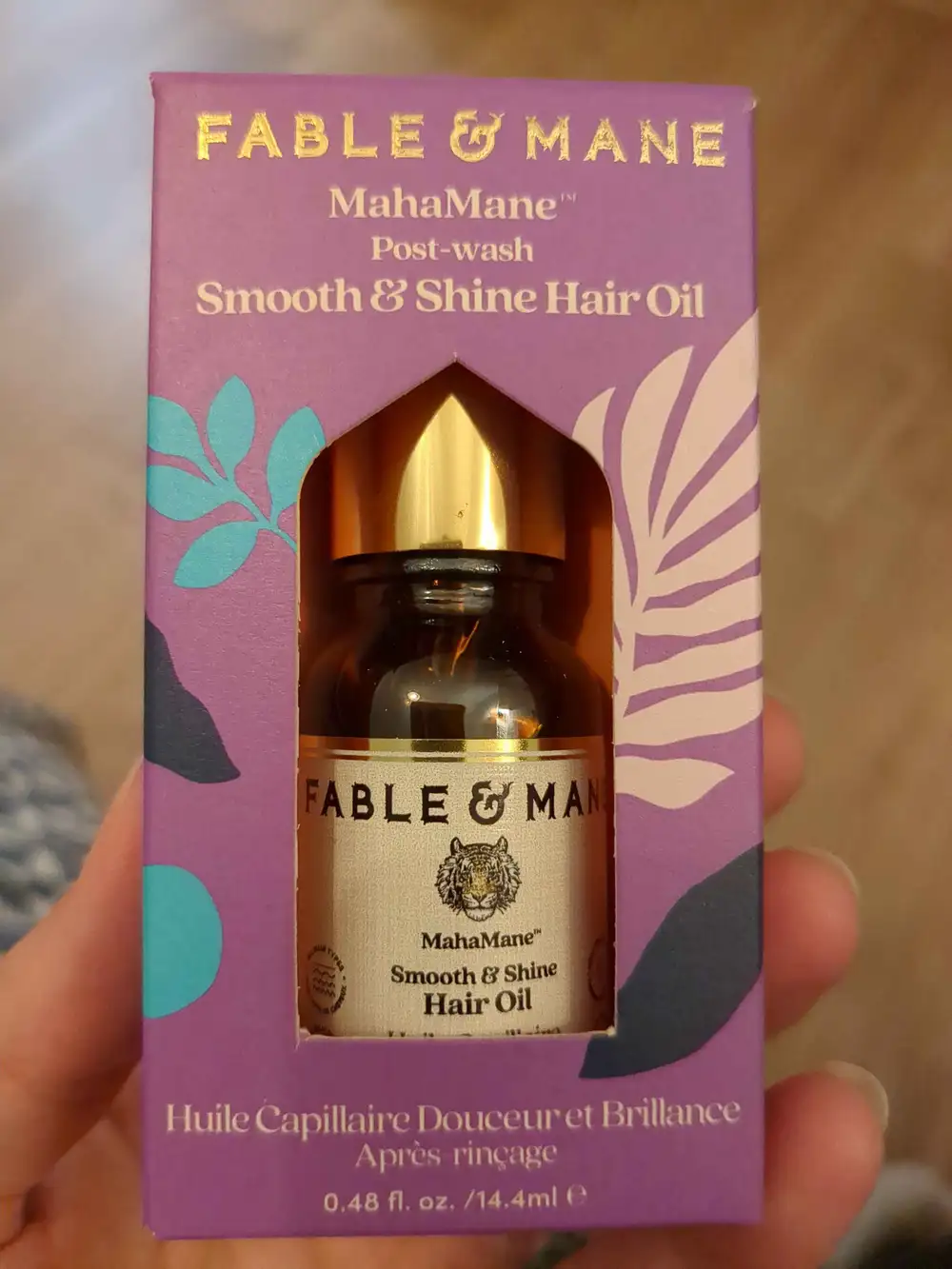 FABLE & MANE - MahaMane - Huile capillaire douceur et brillance