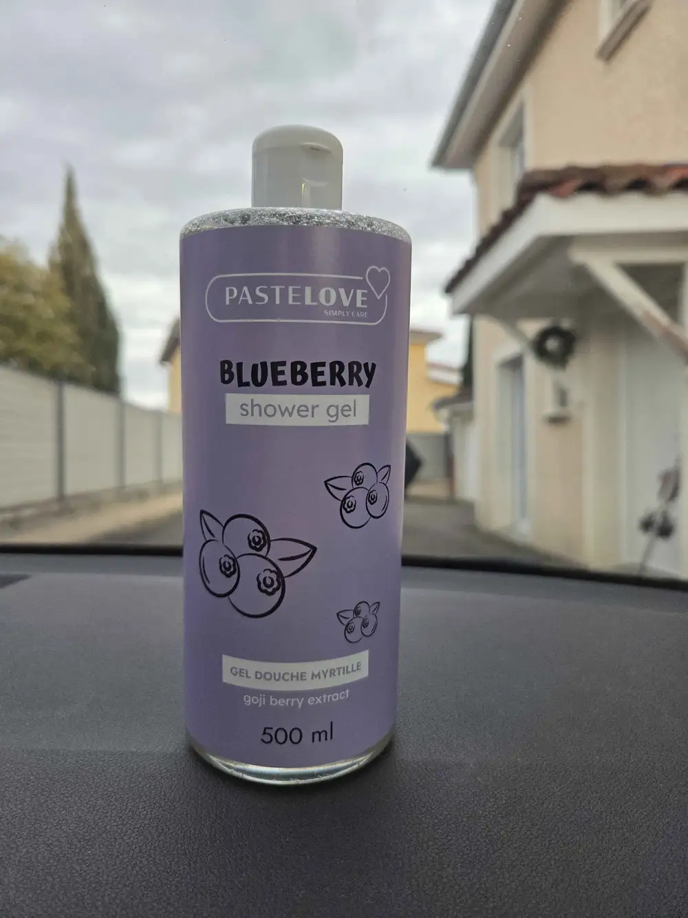 PASTELOVE - Gel douche myrtille