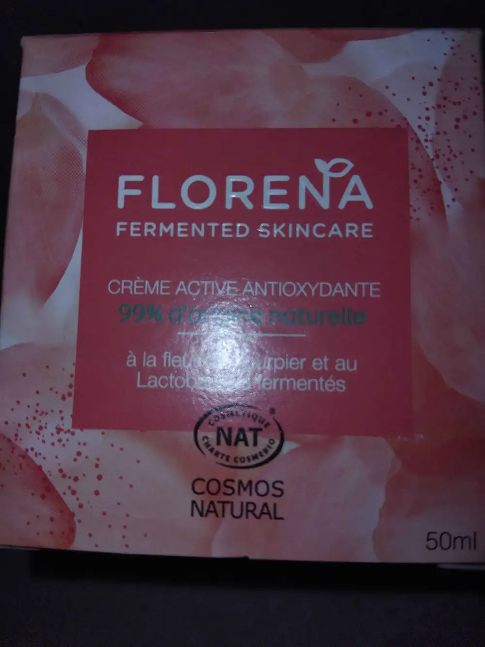 FLORENA - Crème active antioxydante à la fleur de pourpier et au lactobacillus fermetés