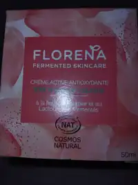 FLORENA - Crème active antioxydante à la fleur de pourpier et au lactobacillus fermetés