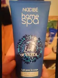 NOCIBÉ - Home spa land of vasta - Lait pour le corps