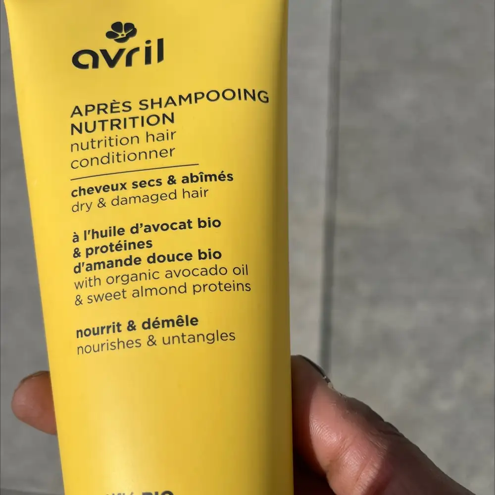 AVRIL - Après shampooing nutrition