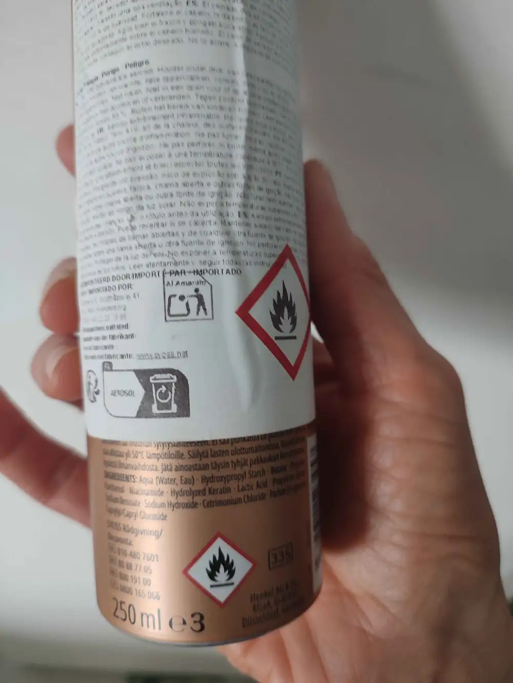 SYOSS - Kératin mousse 