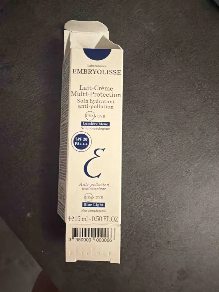 LABORATOIRES EMBRYOLISSE - Lait-crème multi-protection UVA SPF 20 PA+++