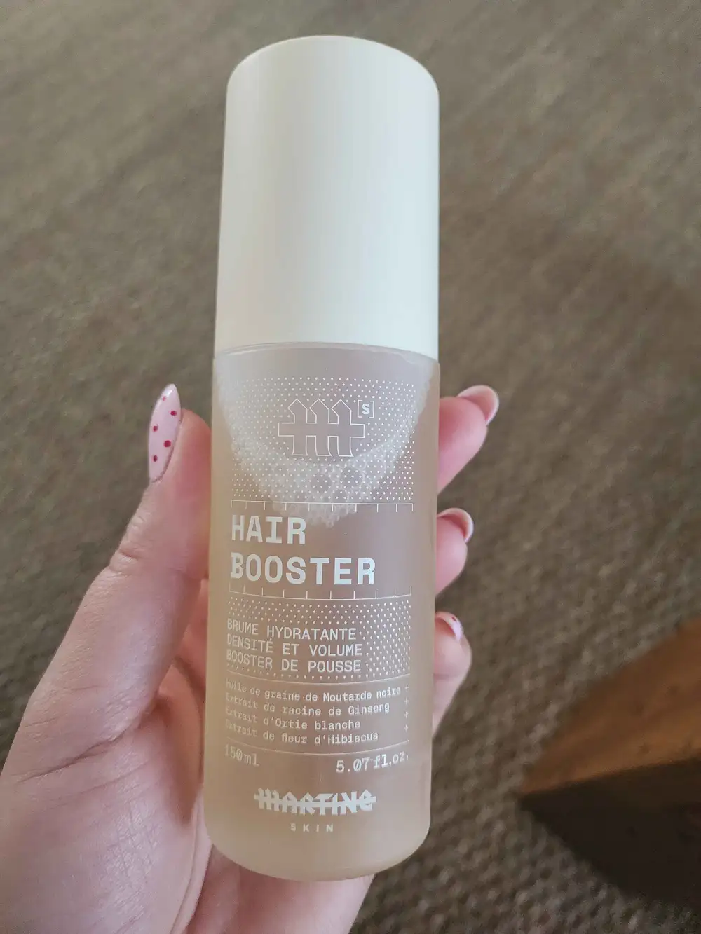 MARTINE SKIN - Hair booster - Brume hydratante densité et volume