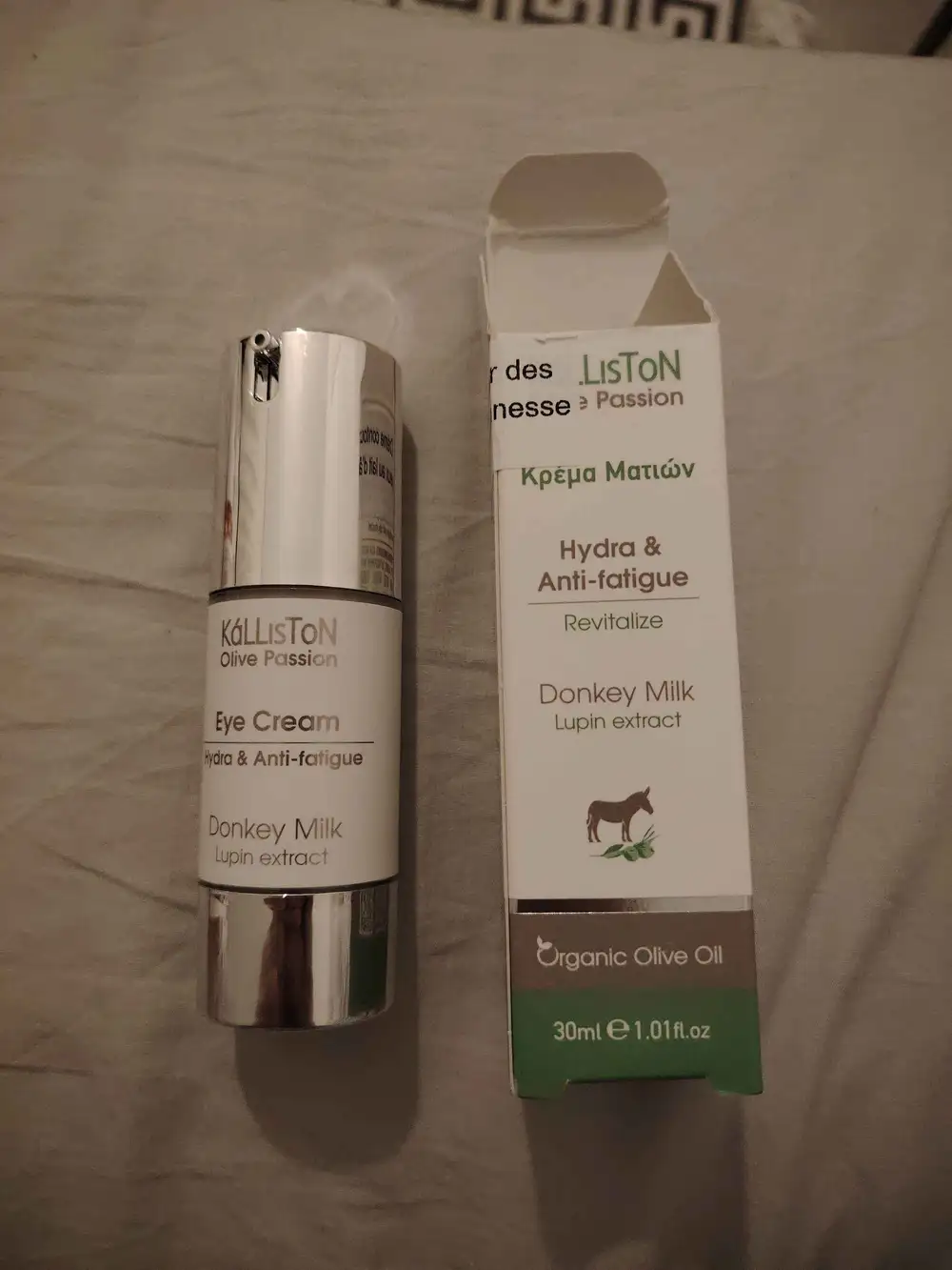 KÁLLISTON - Eye cream donkey milk
