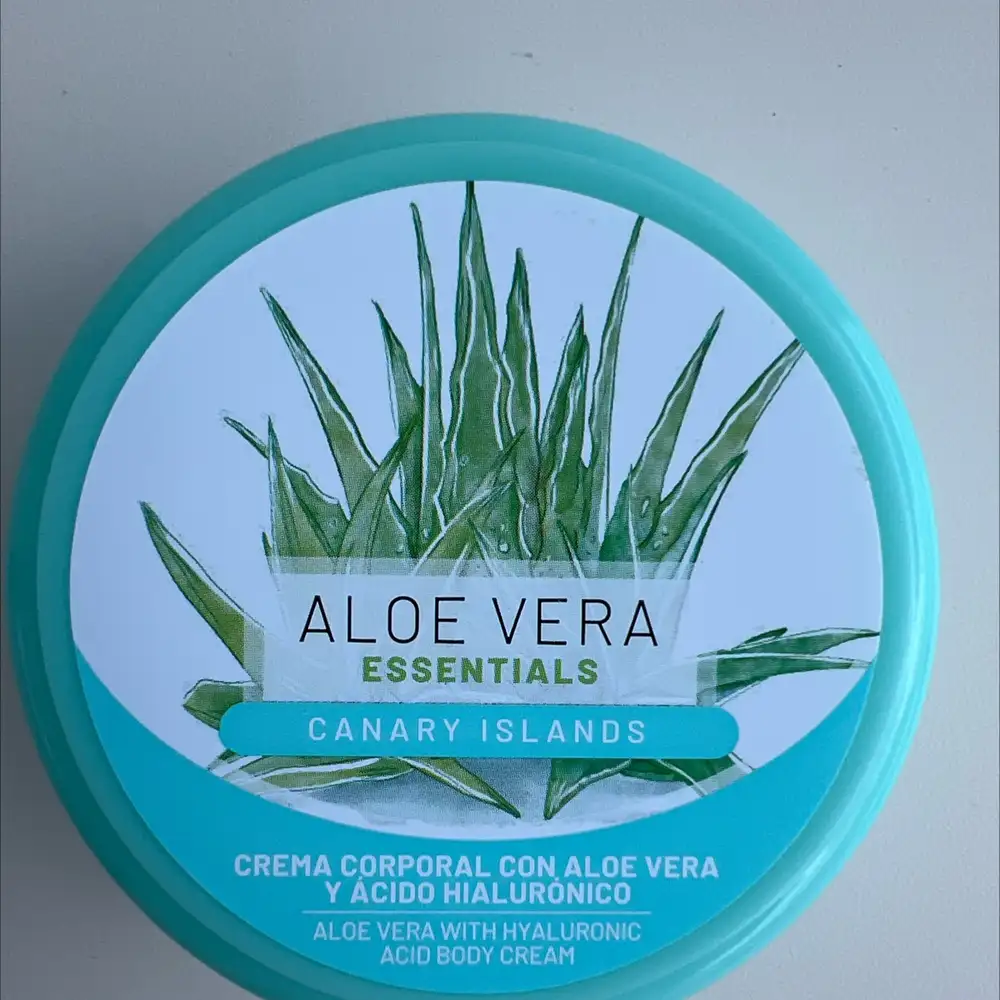 CANARY ISLANDS - Aloe vera with hyaluronic acid body cream