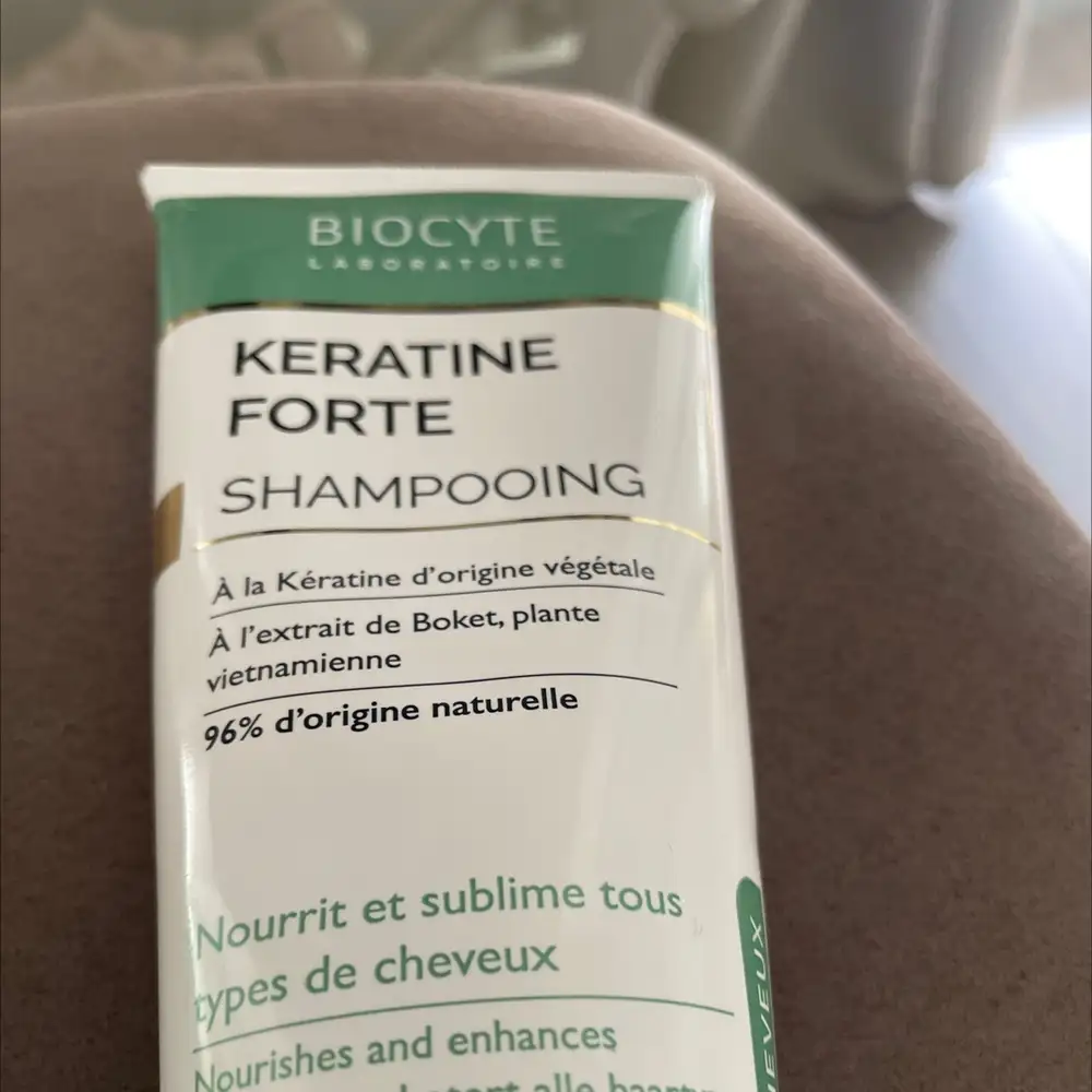 BIOCYTE - Kératine forte - Shampooing