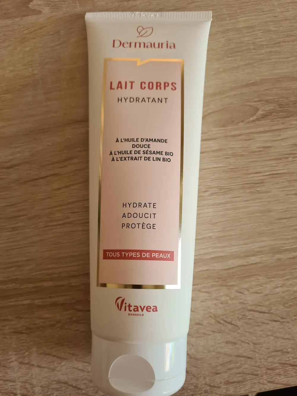 DERMAURIA - Lait corps hydratant tous types de peaux