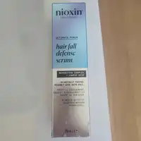 NIOXIN - Ultimate power - Hair fall defense serum 