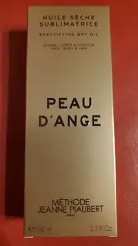 MÉTHODE JEANNE PIAUBERT PARIS - Peau d'ange - Huile sèche sublimatrice