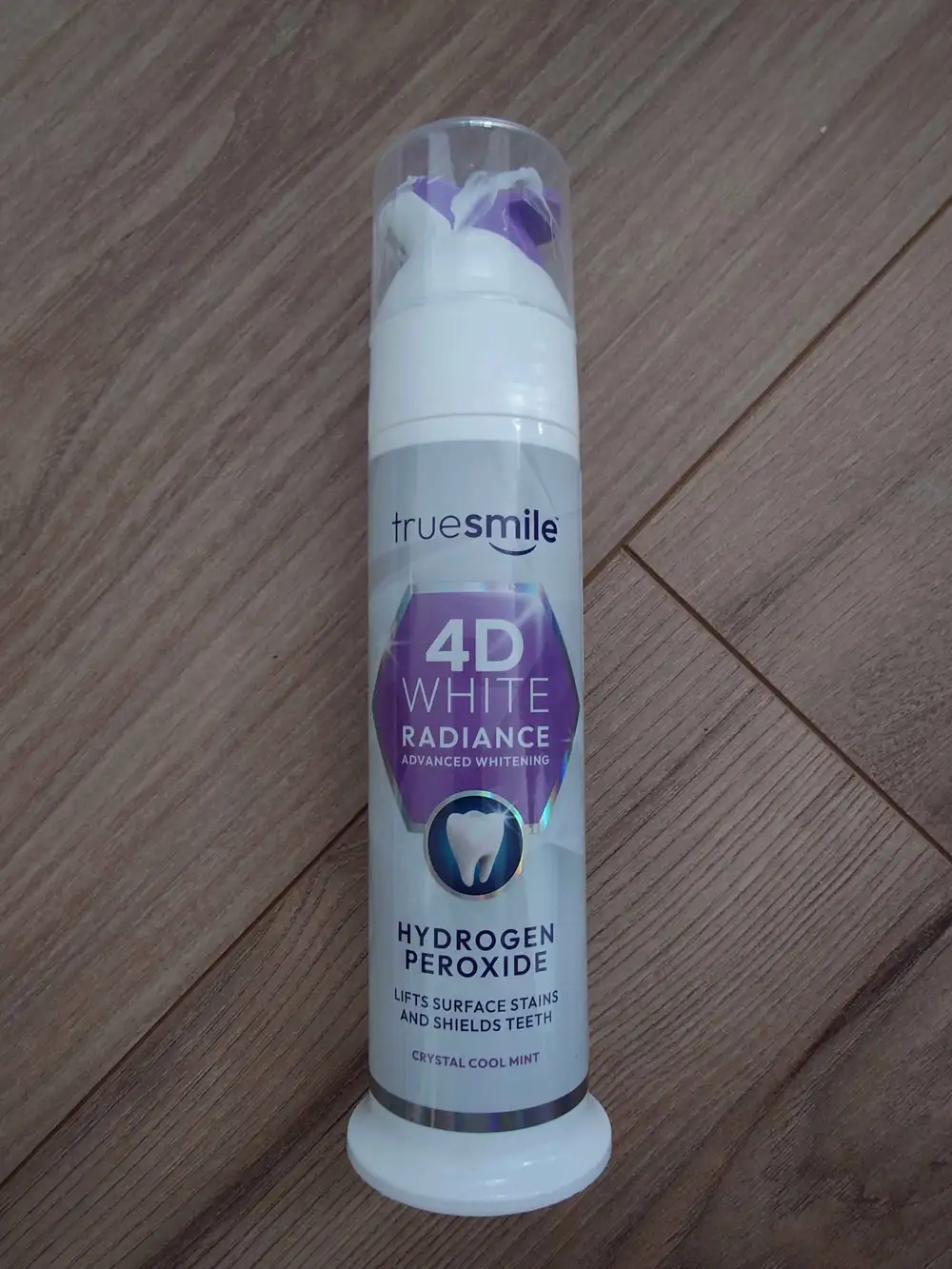 TRUESMILE - Dentifrice 4D white radiance crystal cool mint