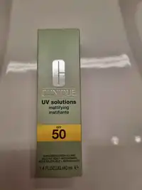 CLINIQUE - UV solutions - Lotion solaire 50 SPF