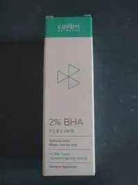 COLIBRI SKINCARE - Peeling salicylic acid & green tea extract 