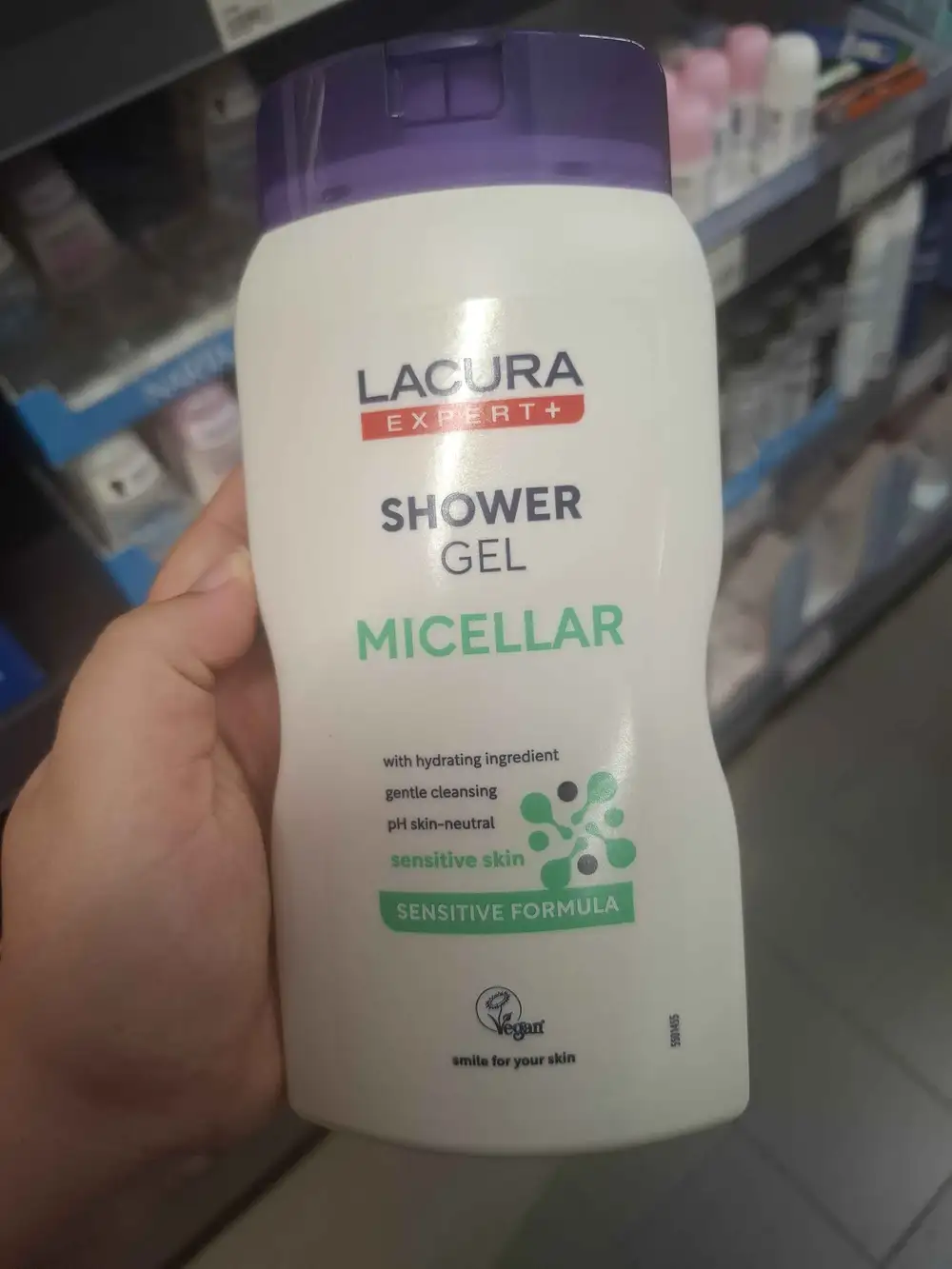 LACURA - Shower gel micellar