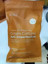 SÉFIA - Cotons curcuma anti-imperfections