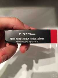 MAC - Retro matte - Rouge à lèvres