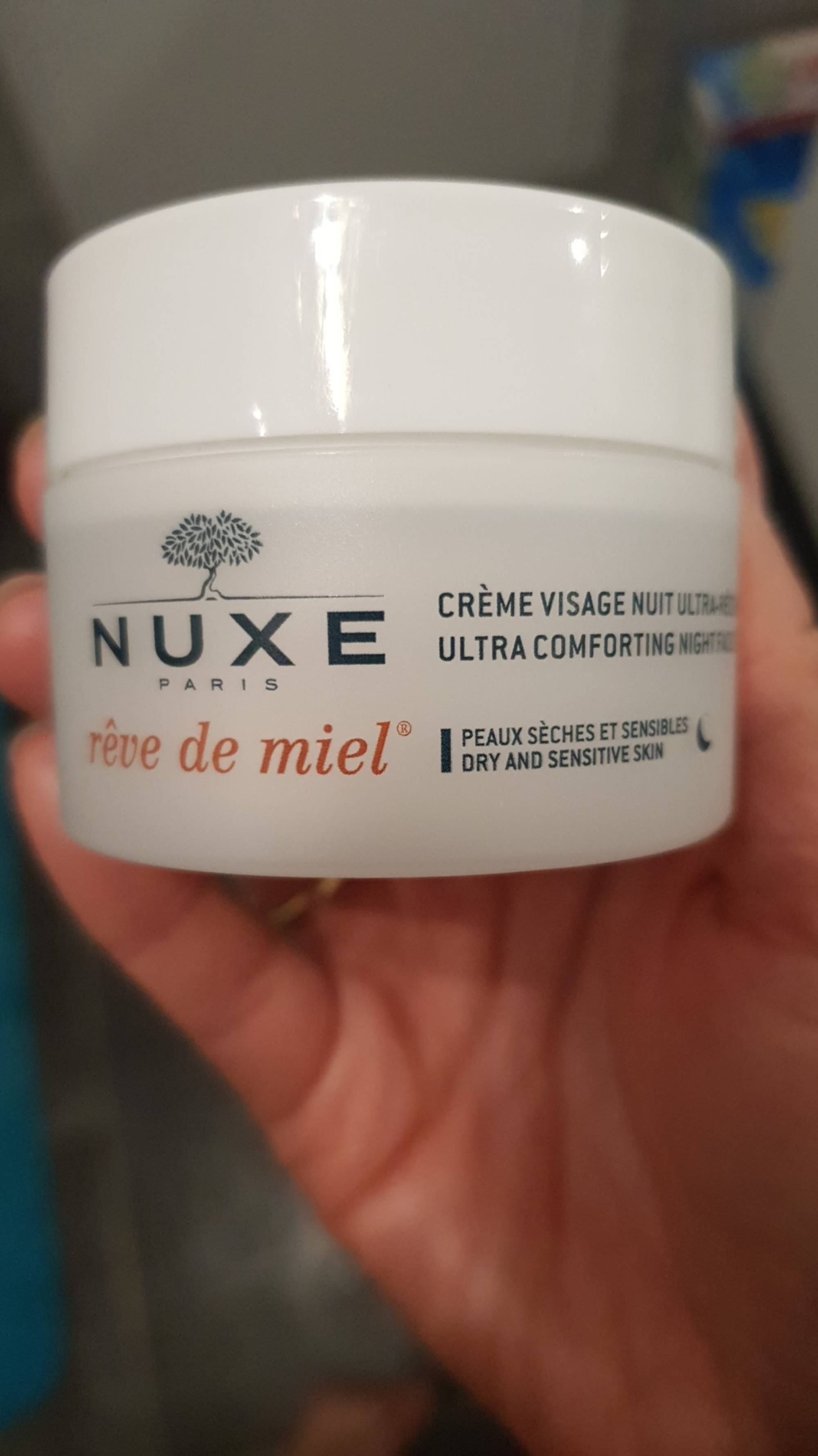 Composition NUXE Rêve de miel - Crème visage nuit ultra