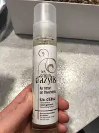 LES DÉLICES D'AZYLIS - Au coeur de l'Ayurvéda - Eau d'elhaz