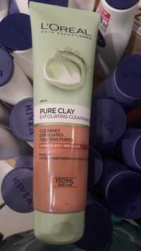 L'ORÉAL - Pure Clay - Exfoliating cleansing gel