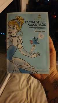 DISNEY - Princess - Cinderella - Facial sheet mask pads