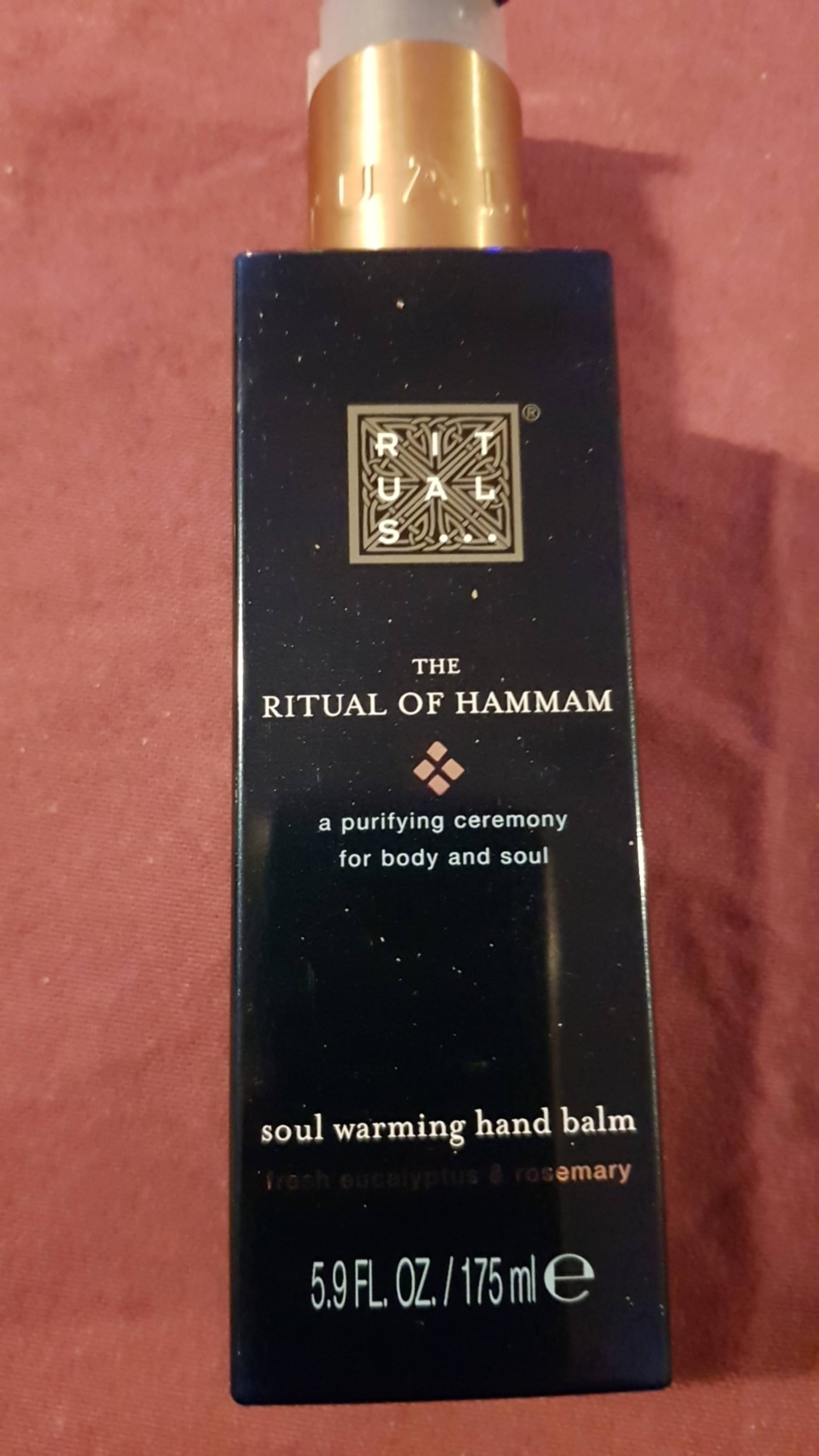 RITUALS - The ritual of hammam - Soul warning hand balm
