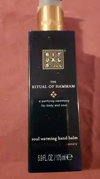 RITUALS - The ritual of hammam - Soul warning hand balm