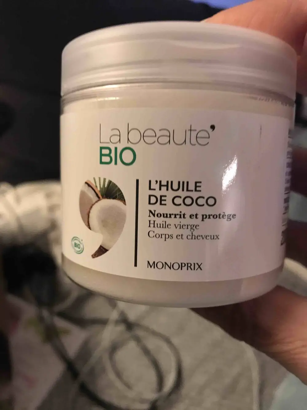 MONOPRIX - La beauté bio - L'huile de coco