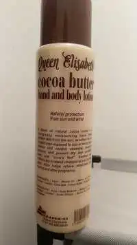 QUEEN ELISABETH - Cocoa butter - Hand and body lotion