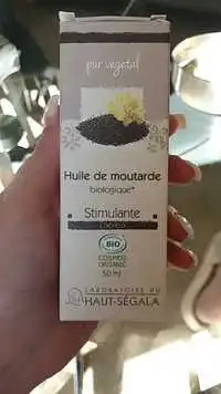 LABORATOIRE DU HAUT-SÉGALA - Stimulante - Huile de moutarde