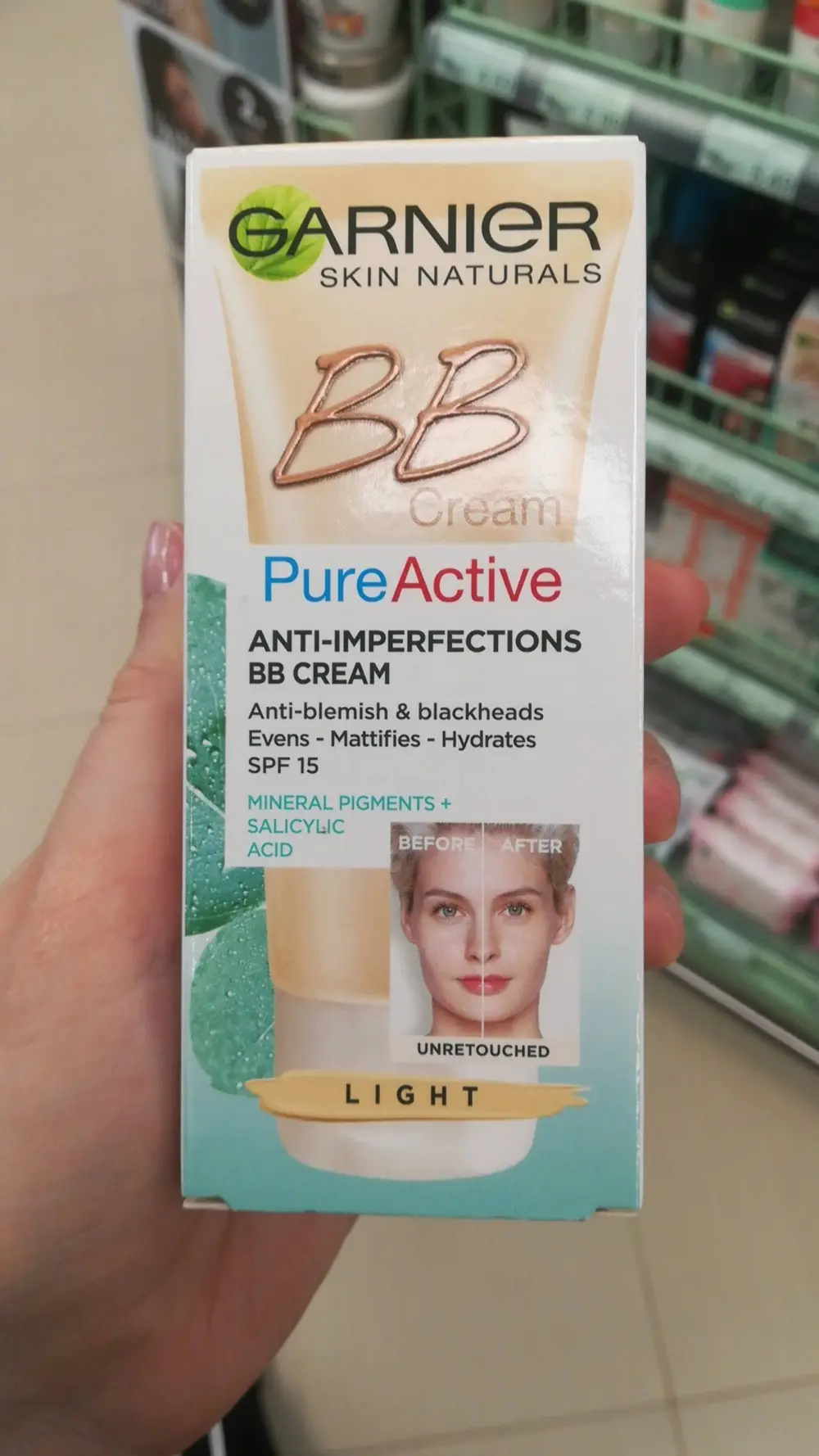 GARNIER - Pure Active - BB Cream 