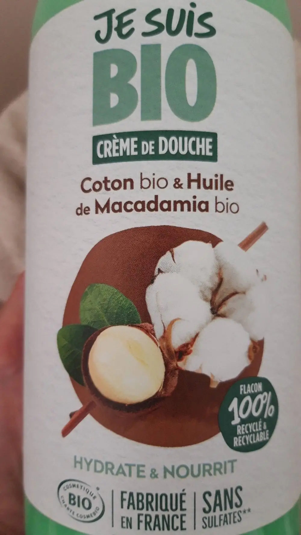 JE SUIS BIO - Crème de douche bio