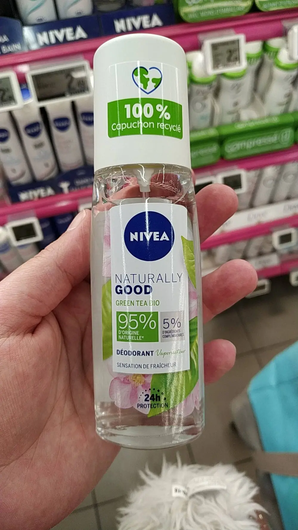 NIVEA - Naturally Good - Déodorant 24h