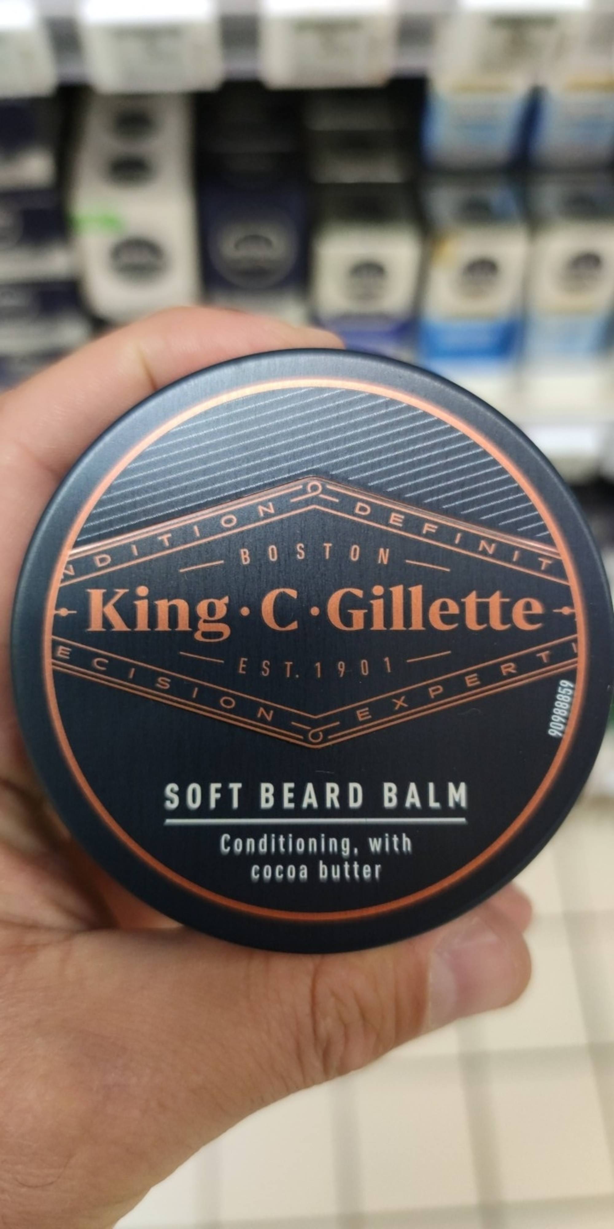 KING C GILLETTE - Soft beard balm