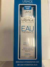 URIAGE - Eau thermale - Crème d'eau hydratante