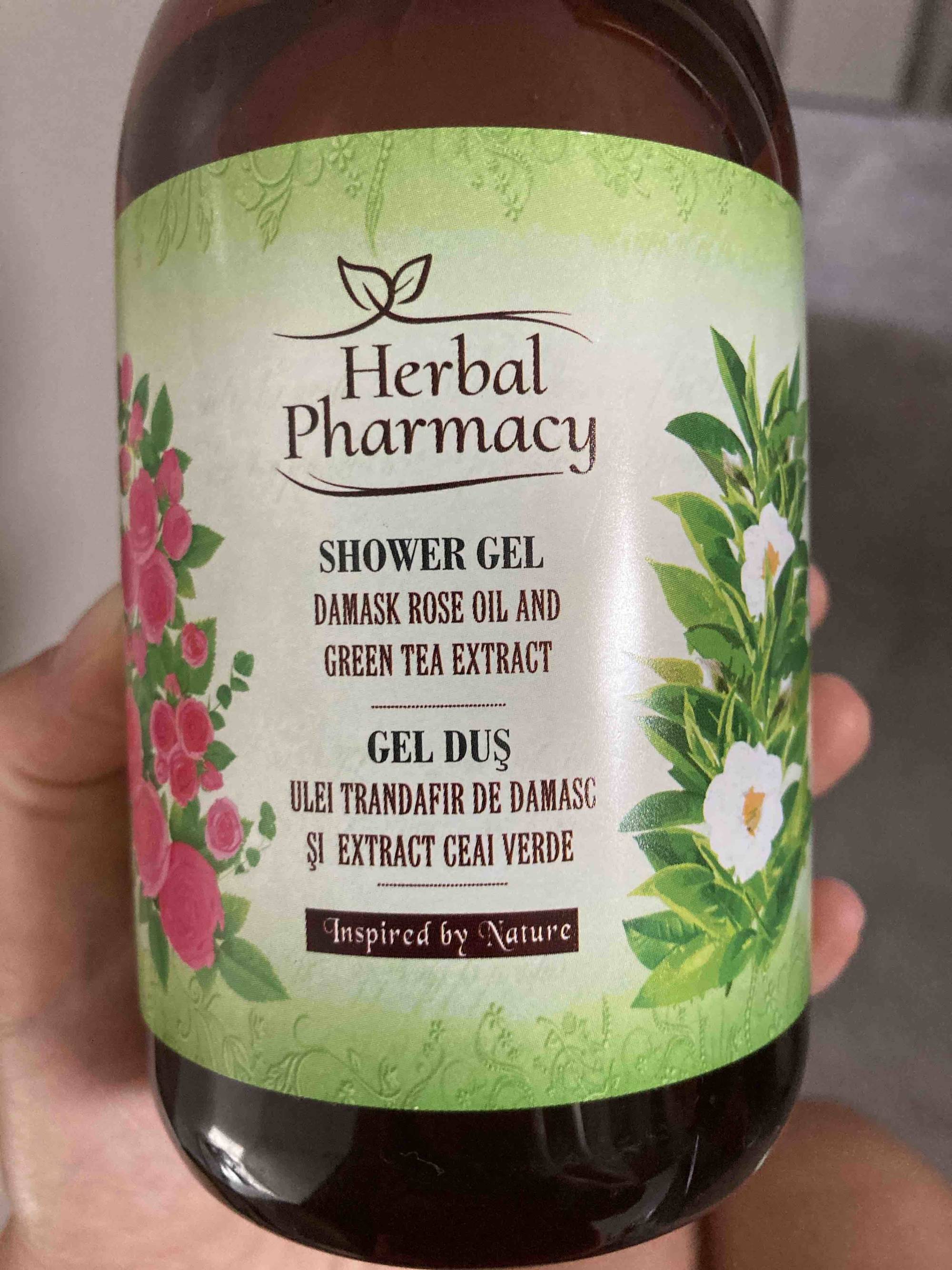 HERBAL PHARMACY - Shower gel damask rose oil and green tea extract
