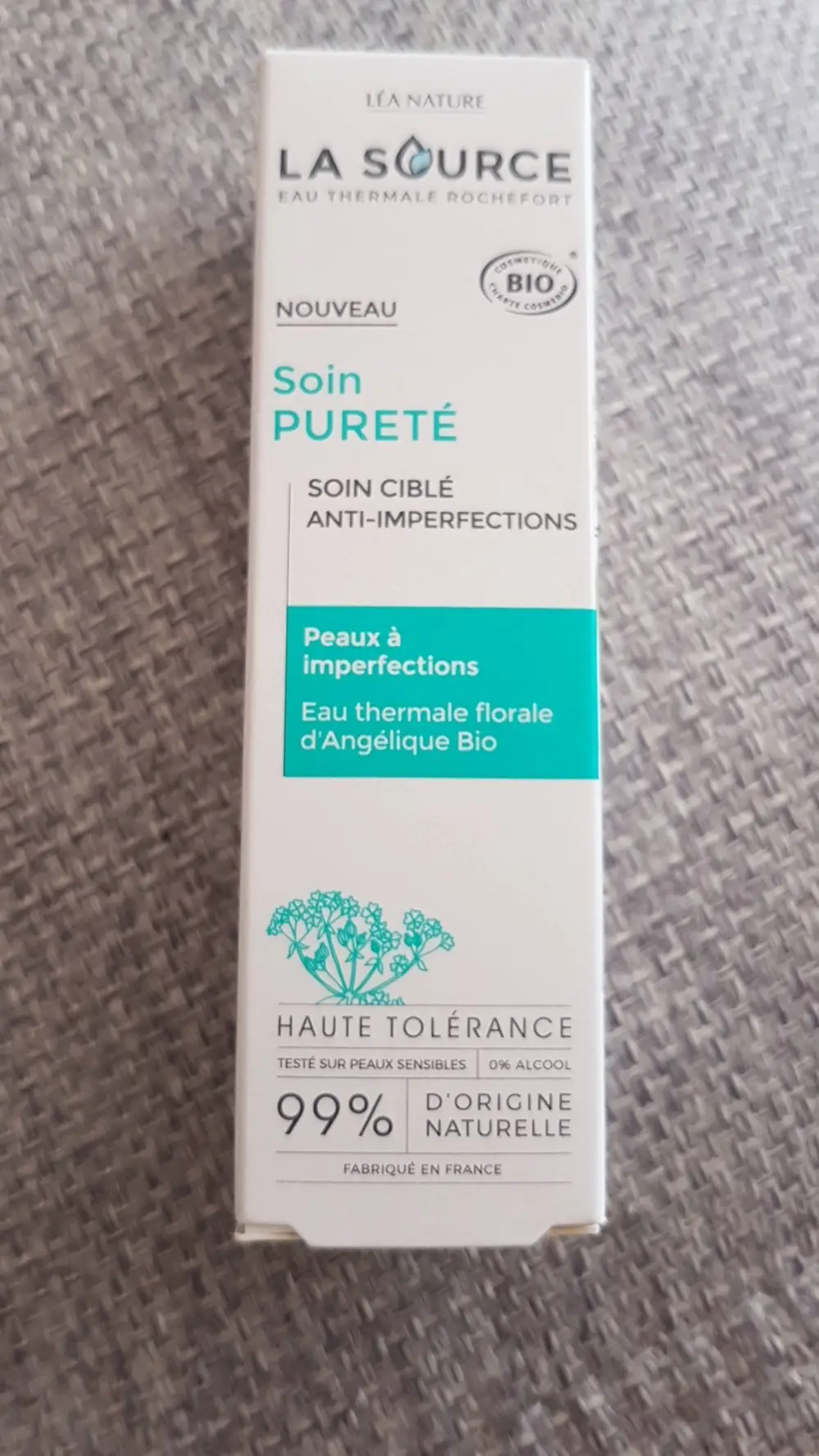 LA SOURCE EAU THERMALE ROCHEFORT - Soin pureté - Soin ciblé anti-imperfections