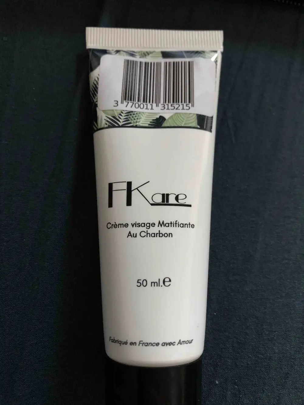 FKARE - Crème visage matifiante au charbon