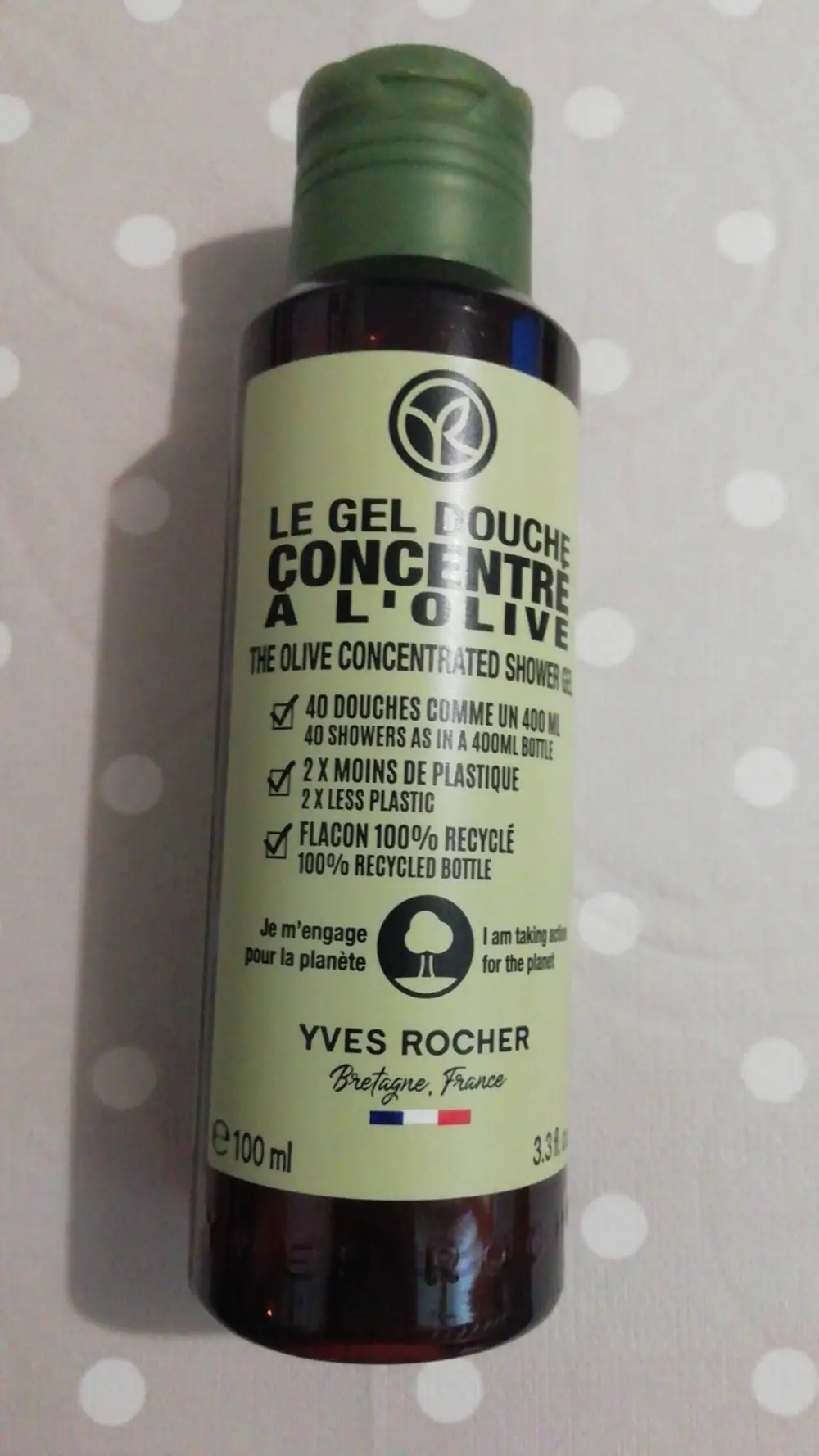 YVES ROCHER - Le gel douche concentré à l'olive