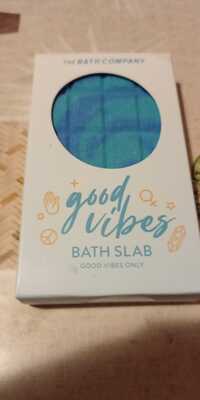THE BATH COMPANY - Good vibes - Bath slab